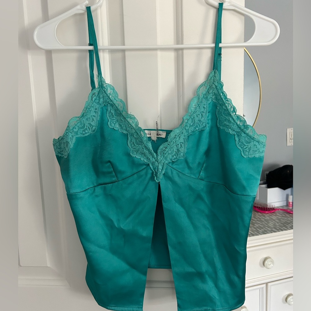 Teal Slip Tank